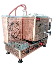 2 Demlikli Bakır Tam Otomatik Çay Kazanı GAZ+ELK