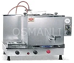 2 Demlikli İnoks Tam Otomatik Çay Kazanı GAZ+ELK