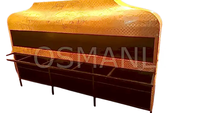 TEZGAHLI Bakır Ocakbaşı - KAPALI Kasa Ocakbaşı Mangal Izgara Barbekü