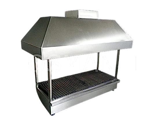 Paslanmaz Krom Ocakbaşı Mangal Izgara. 4 TARAFI AÇIK Köfte Kebap Ocağı