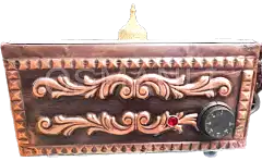 4 CEZVELİK BAKIR KUMDA KAHVE MAKİNESİ