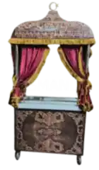 Kumda Kahve Standı Arabası Tezgahlı  Közde Kahve Kahveci Güzeli