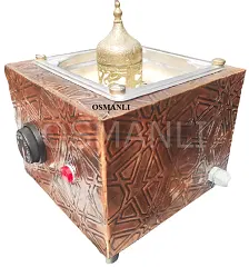 KUMDA KAHVE MAKİNESİ TEK CEZVELİK BAKIR