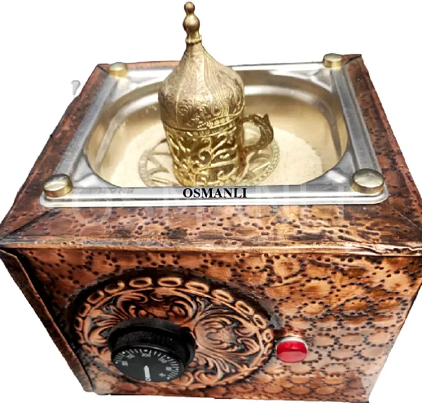 KUMDA KAHVE MAKİNESİ TEK CEZVELİK BAKIR