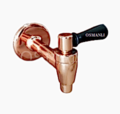 ÇAY KAZANI İÇİN BAKIR MUSLUK, ÇAY OCAĞI MUSLUĞU BAKIR RENKLİ ÇEŞME