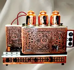 Sistem 3 Demlkli Bakır Çay Kazanı GAZ+ELK