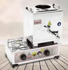 Mizan Mç 101 Çift Tabanlı 10 lt Tek Demlikli Gazlı Çay Kazanı