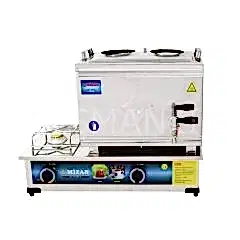 Mizan Mç 103 Çift Tabanlı 23 lt 2 Demlikli Gazlı Çay Kazanı