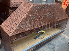 Kapalı Kasa Bakır Ocakbaşı - Ocakbaşı Mangal Izgara Barbekü