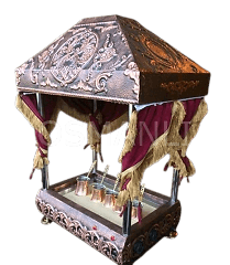 Masaüstü Kumda Kahve Standı Kahveci Güzeli