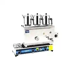 Mizan MÇ 401 40lt 3 Demlikli Gaz+Elektrikli Çay Kazanı